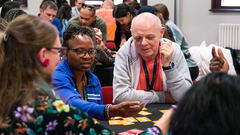 People gathered around a RiskStorming and AI session.

Comment if you see someone we should tag in this photo. image