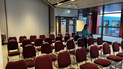 Perfection is achieved, not when there is nothing more to add, but when Diana has lined up all the chairs image