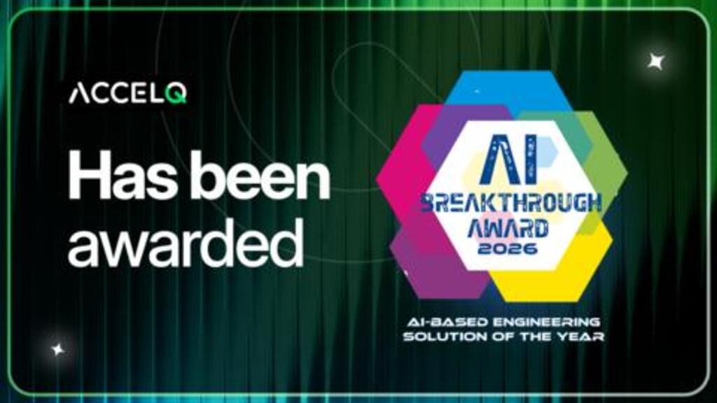 ACCELQ has been awarded AI Breakthrough Award 2026 image