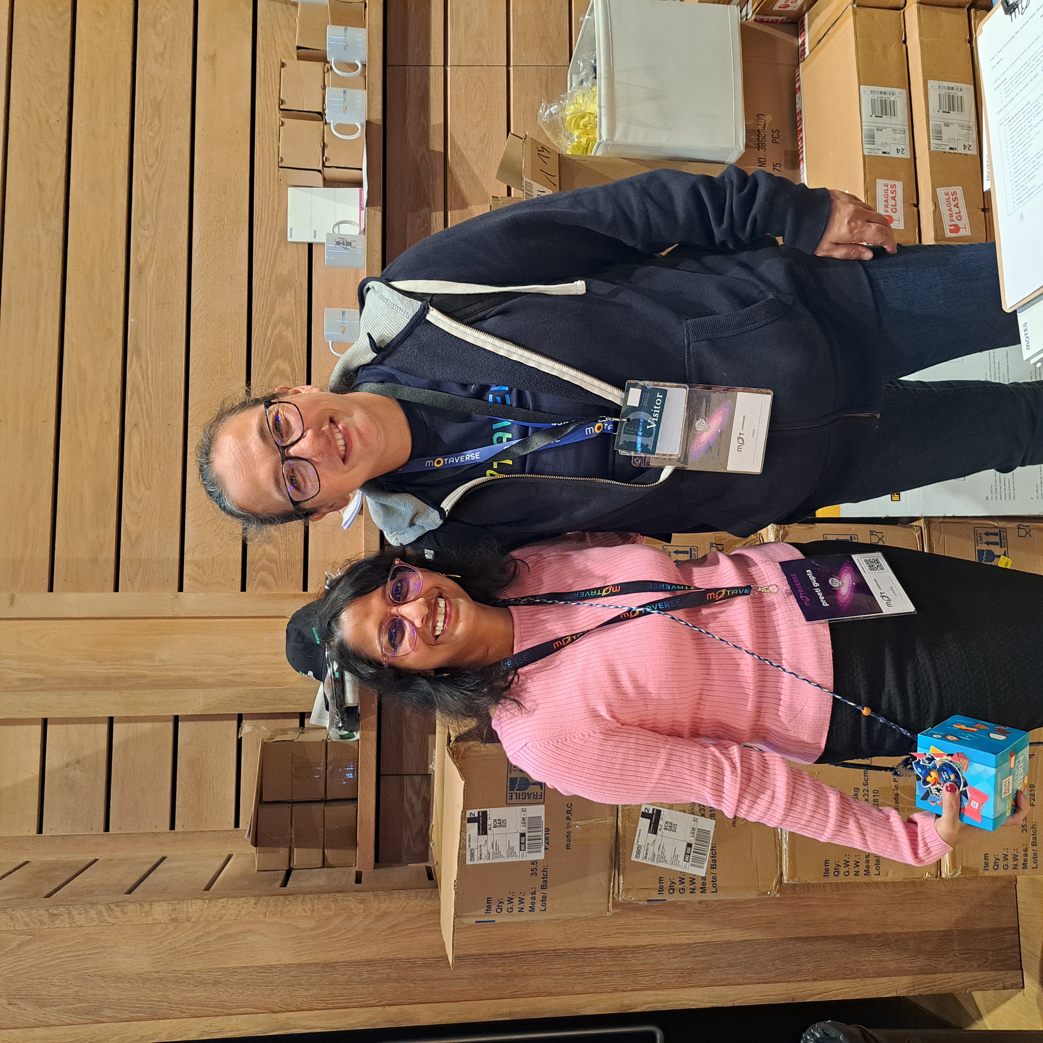With Rosie at Test Bash 2025