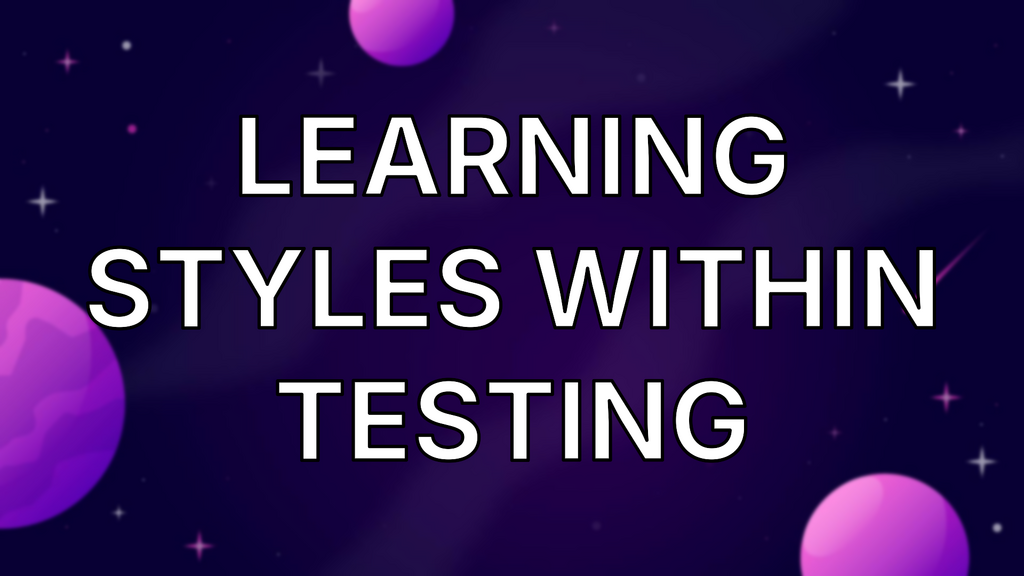 Learning Styles Within Testing image