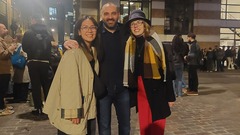 Meaningful conversations with Marie Cruz and Christine Pinto. Grateful for the London  meetup experience. image