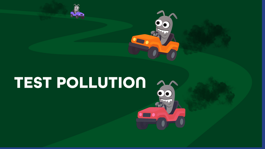 Test pollution image