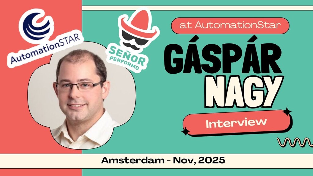 Interview with Gáspár Nagy from #AutomationSTAR image