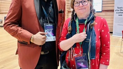 Always a pleasure to meet the amazing Isabel Evans and chitchat with her about our common friend, Jyothi R. image