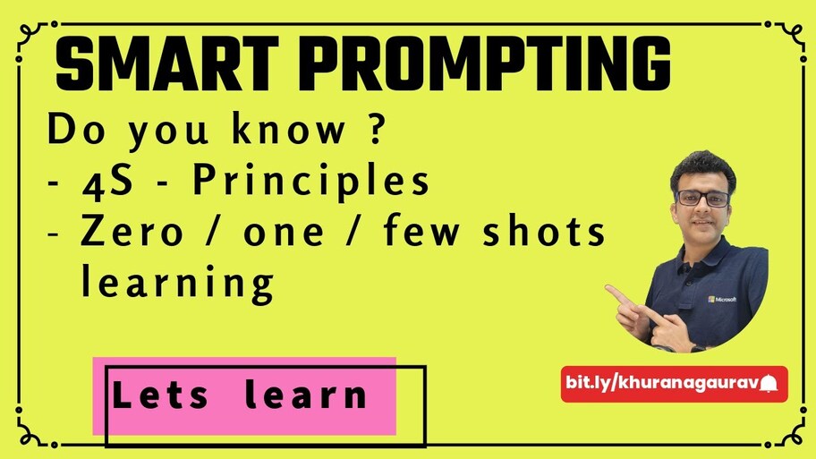  Smart Prompting | 4S Rule | Learn to write better prompts image