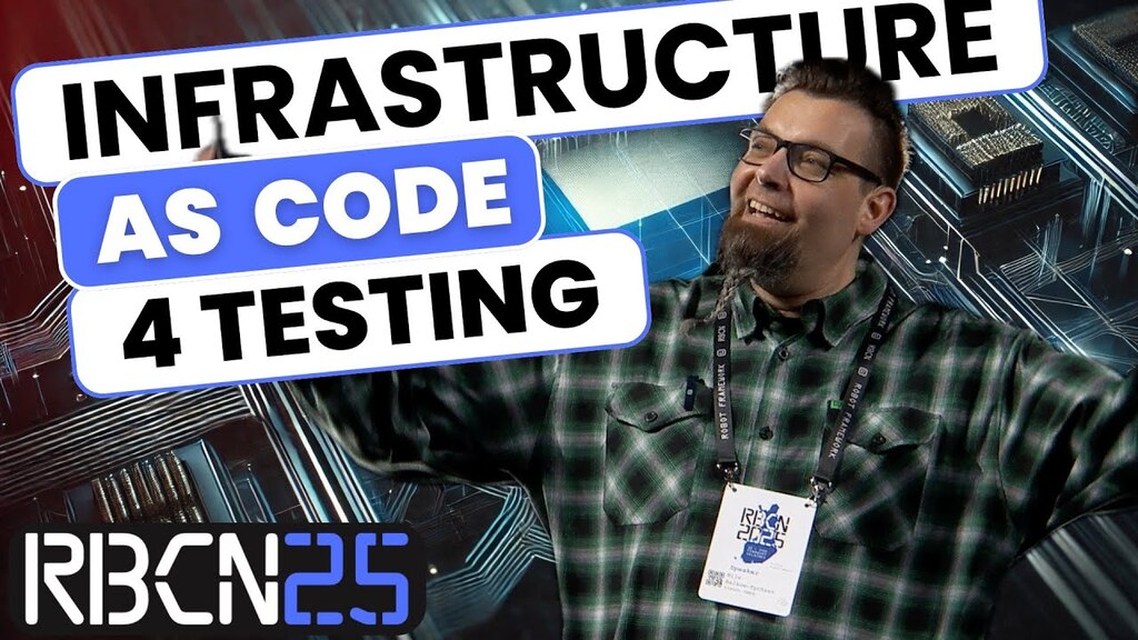 Infrastructure as code - Yet another super power for your test automation image