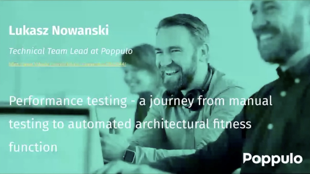 The Motrix : Lukasz Nowanski - Real world Example of Performance Testing image