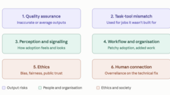 Guess what is top of the list of the The Mitigating Hidden AI Risks Framework? image