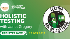 Join Janet Gregory for a deep dive into Holistic Testing, where every phase is a pivotal piece of the quality puzzle. image