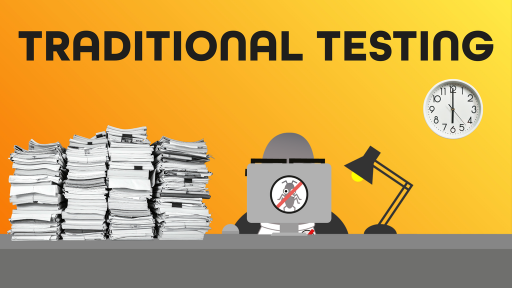 Traditional testing image