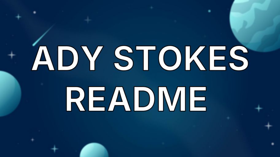 Ady Stokes README  image
