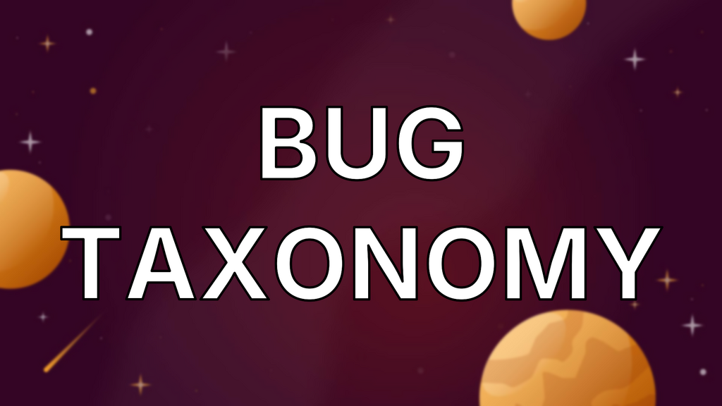 Bug Taxonomy image