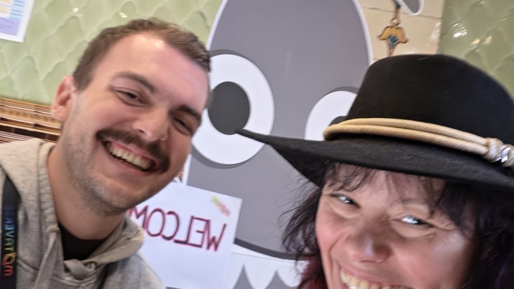 Brought my favourite dev to the Motacon image