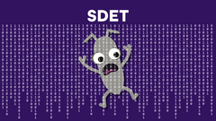 <div>An SDET is a person with coding and developer skills who uses them to focus on creating automation artefacts, such as tests, frameworks, mocks, stubs, and, more recently, CI/CD pipelines. They combine testing knowledge with developer skills to support the creation of automation. Coming to prominence in the late 1990s and early 2000s at companies such as Microsoft, the role was created to allow someone to focus on the key advances in automation happening at the time.<br><br>The emergence of Agile, then DevOps and even CI/CD pipelines made this bridging role between testers and developers more widespread. While there are still plenty of SDET roles being advertised, these days, many organisations expect testers to have some automation skills, and developers will have some testing knowledge. Indeed, some job descriptions include required skills for four or more 'traditional' roles. In Quality Engineering environments, developers may write the automation, but are supported by those with much deeper testing knowledge to work together in creating valuable automation that supports faster feedback cycles.</div> image