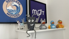 I love doing a bit of crafting with my girls.

So I had a go at making bug from a toilet roll, pipe cleaners and some paint (pens).

I used a glue gun to stick the top part together.

Maybe h... image