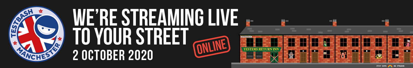 TestBash Manchester Online 2020 banner image