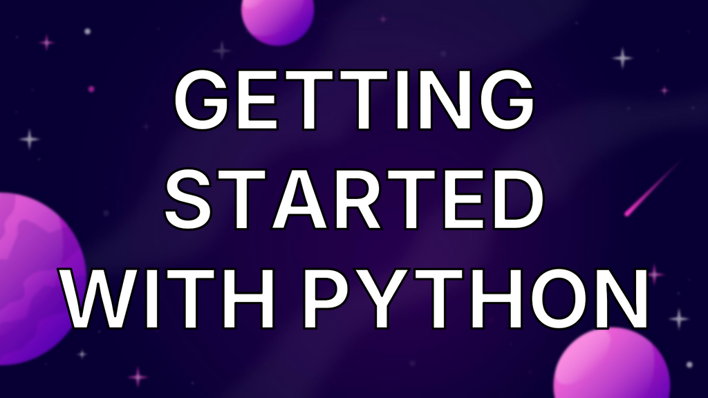 Getting Started With Python image