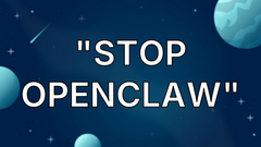 "STOP OPENCLAW" image