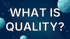 What is Quality? image