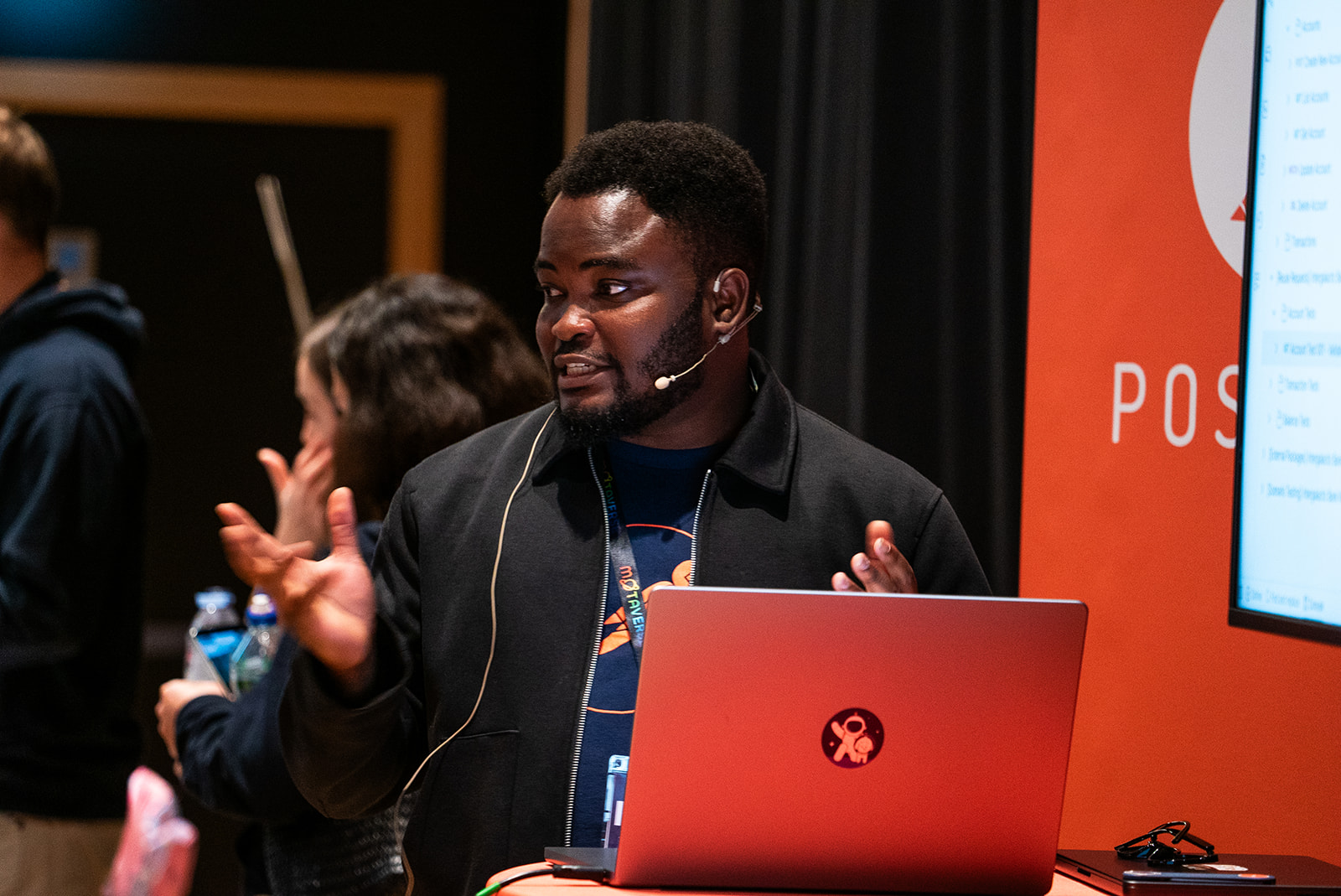 Gbadebo Bello in action at MoTaCon