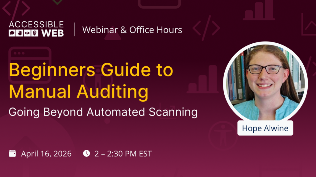 Beginners Guide to Manual Auditing: Going Beyond Automated Scanning | Upcoming Webinar image image