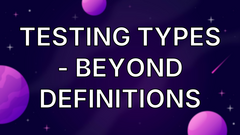 Testing types - beyond definitions image