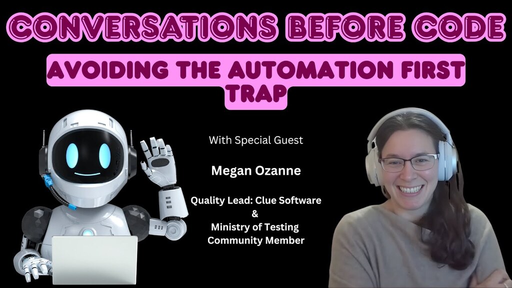  Conversations Before Code: Avoiding the Automation First Trap with Megan Ozanne image
