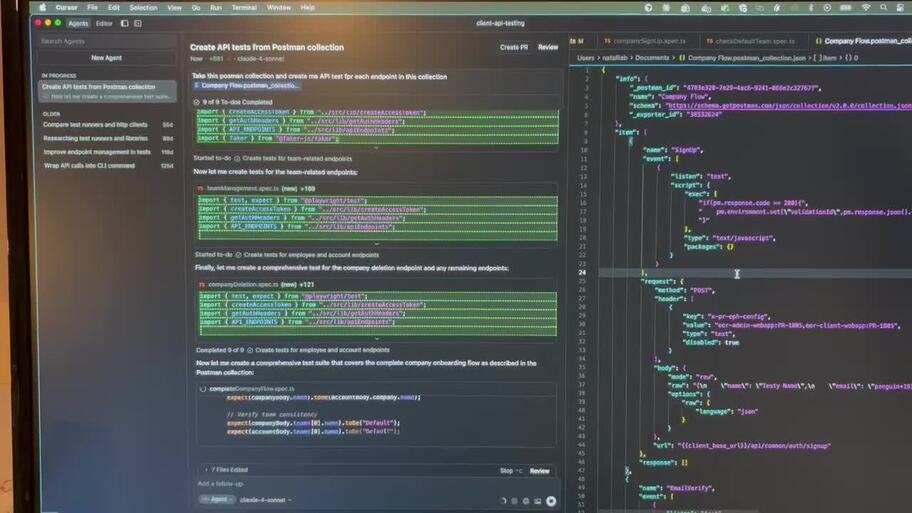 Give LLMs API specs and ask to write you API tests image