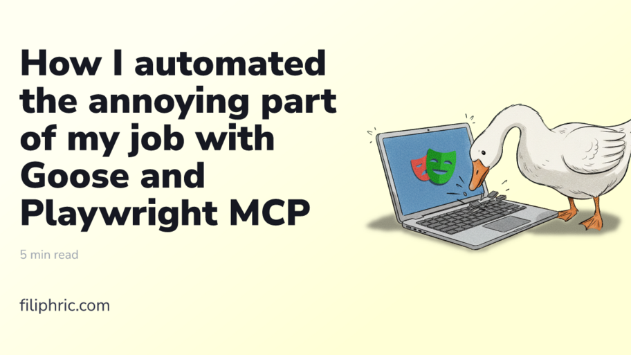 How I automated the annoying part of my job with Goose and Playwright MCP image