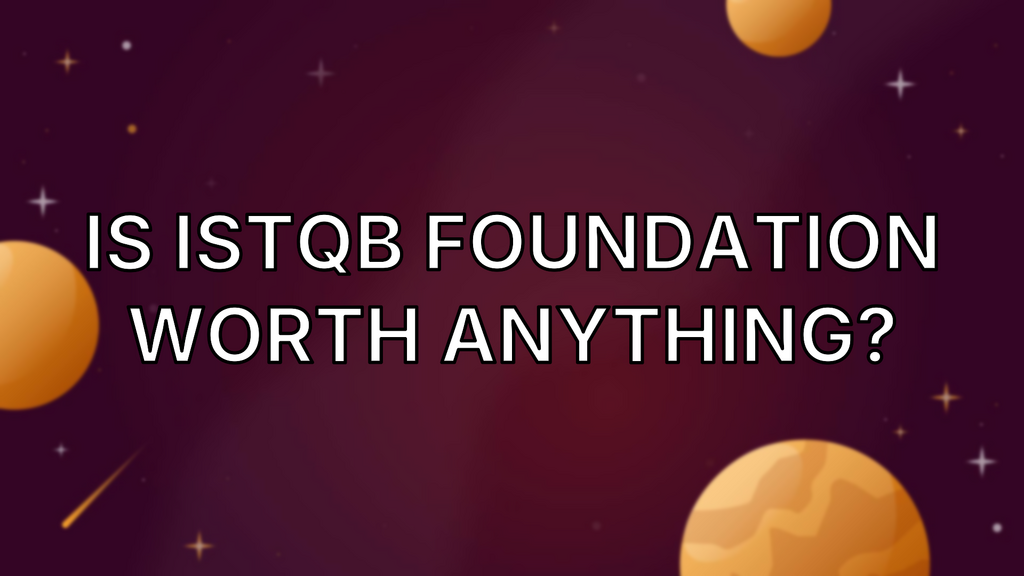 Is ISTQB Foundation worth anything? image