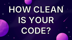 How clean is your code? image