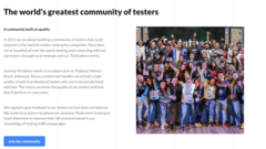 Global App Testing - Crowd Testing Community image