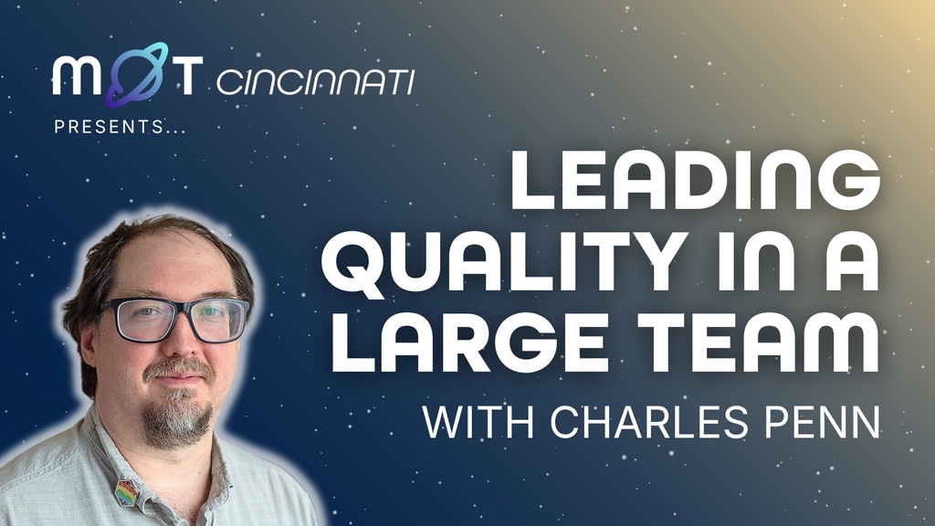 Leading quality in a large team image