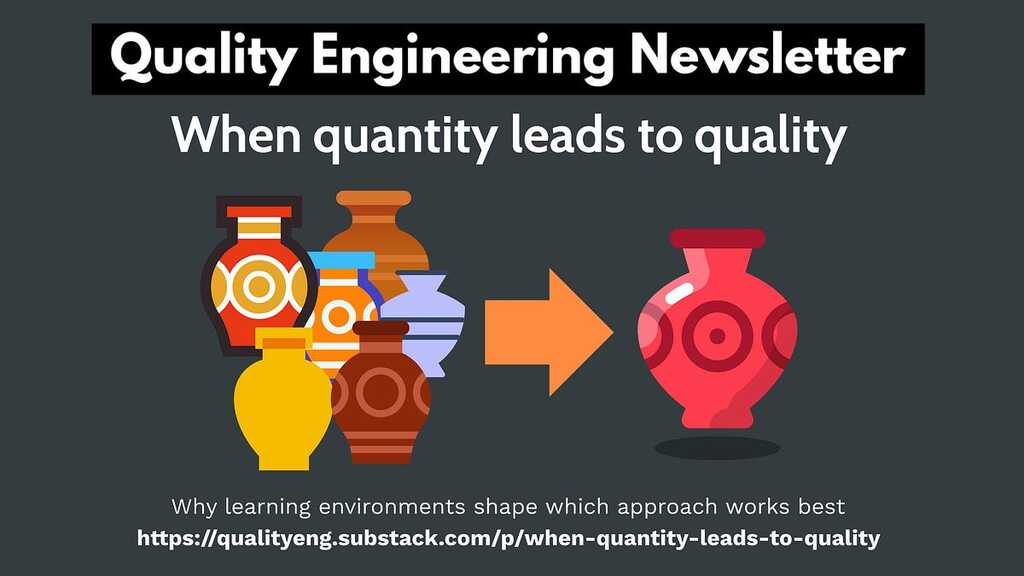 When quantity leads to quality image image