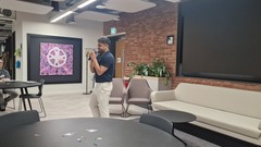 Our 99-second speaker at MoT Manchester! image