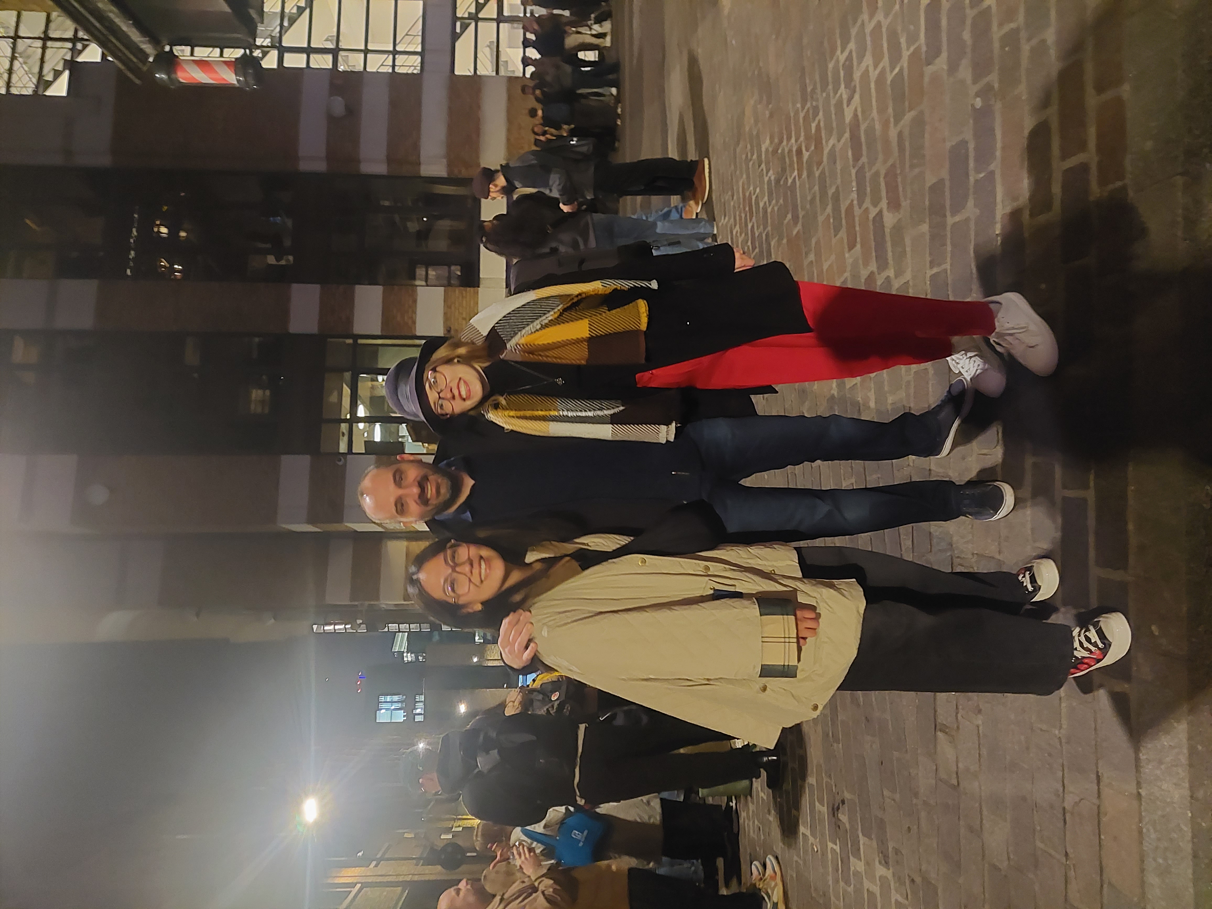 Meaningful conversations with Marie Cruz and Christine Pinto. Grateful for the London meetup experience.