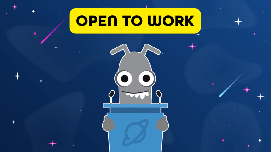 Who is open to work? image