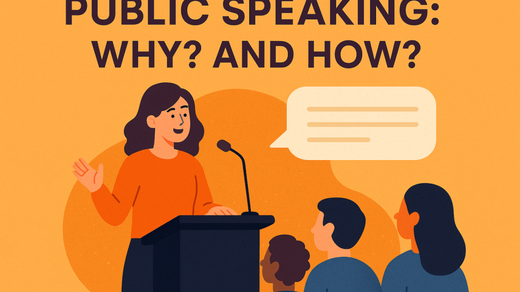Public speaking: Why? and How? image
