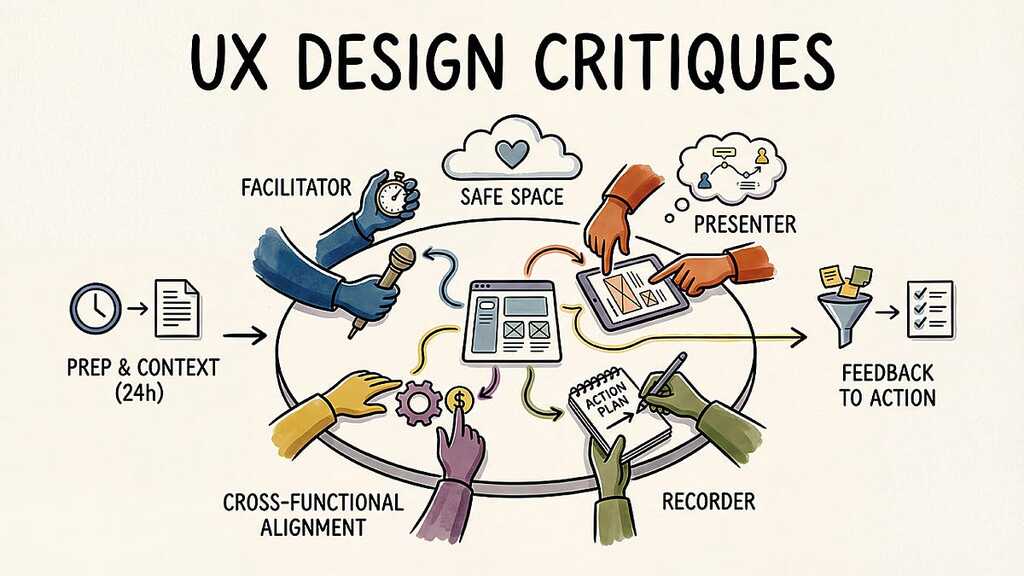 How to Run a UX Design Critique image image