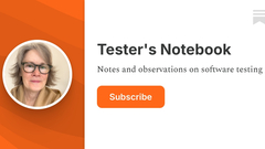 Welcome to the Tester’s Notebook image