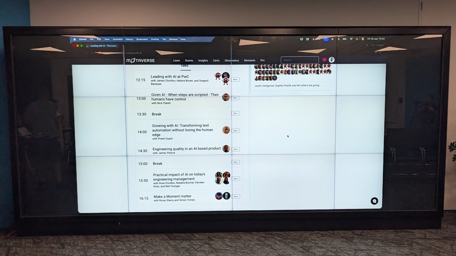Engineering Management Chapter meets AI image