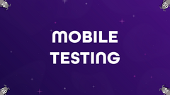<h4>So what do we mean by mobile?</h4><div>Within software development, the term mobile refers to the development and testing of software or hardware for mobile devices. Mobile devices range from various sizes and form factors. They can have small screens as well as larger ones. They are packed with different hardware components to power mobile operating systems. Mobile testing comes with a unique challenge for software testers ranging from testing different types of devices and mobile operating systems and the usage of different sensors found within a device. <br><br>
</div><h4>Have you got any examples? </h4><div>Mobile devices can be used in different mobile data networks from slow to fast connections. Mobile hardware and software is able to react on the current location and offer different kinds of input possibilities, like voice, acceleration, or orientation of a device. Mobile products can be developed in different kinds of ways, either with web technologies or native programming languages, such as Swift, Objective C, Kotlin, or Java. <br><br>
</div><h4>What's the value of working with mobile?</h4><div>A stable mobile product being a web or native application offers the customer a great user experience wherever they are. Companies can generate huge revenues with the help of mobile products, assuming they invest in high quality software development, including testing. Everybody in the mobile team must have the same quality mindset in order to develop great product. <br><br>
</div><h4>What are the pitfalls of Mobile Testing?</h4><div>Many teams test mobile product in the wrong environment. For example, in wrong networks or in the environment the customer will use the product. Mobile testing starts too late in the process, keeping in mind the amount of different devices and operating system versions. Teams are not focusing on the target customer base. They try to test on as many devices as possible.</div> image