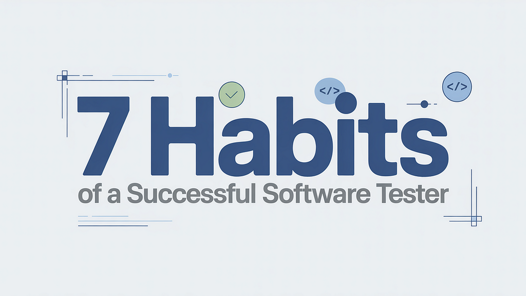 7 Habits of a Successful Software Tester (2025 Edition) image