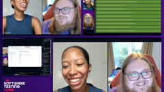 23/04/25: Ben Dowen and Brittany Stewart explored during a Software Testing Live session. They had the best fun, and so did the audience. 

Watching professionals explore is a powerful technique ... image