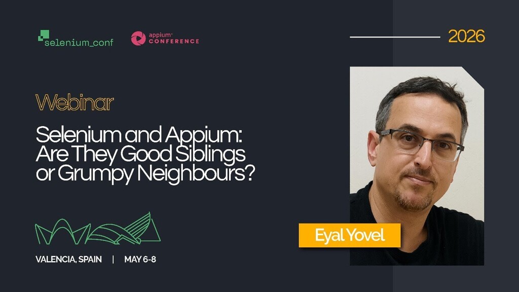 Selenium and Appium: Are They Good Siblings or Grumpy Neighbors? by Eyal Y. image image