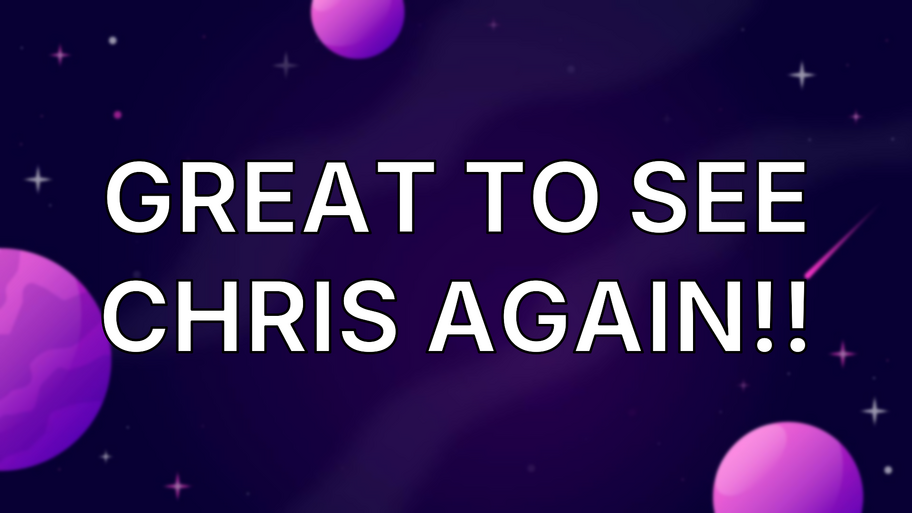 Great to see Chris again!! image