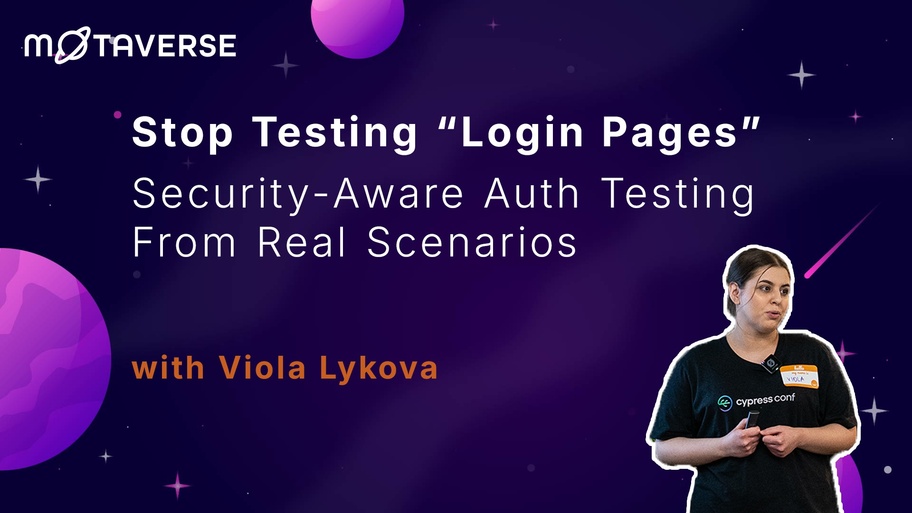 Stop Testing "Login Pages": Security-Aware Auth Testing From Real Scenarios image