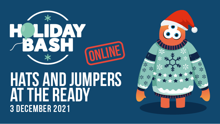 HolidayBash 2021 banner image