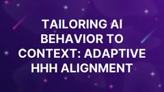 Tailoring AI Behavior to Context: Adaptive HHH Alignment image